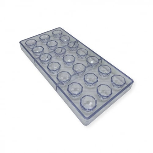 قالب اكريلك للشوكولاتة على شكل ماسة Q02