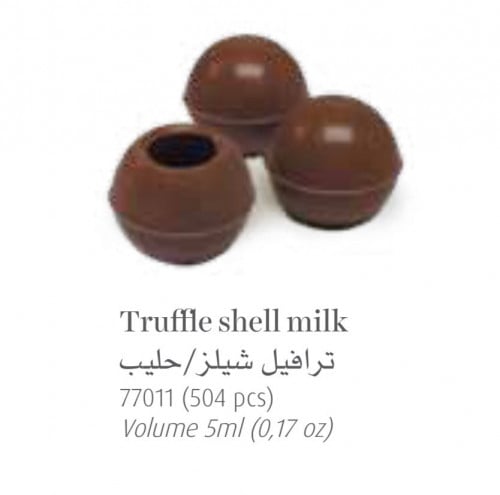 ترافل شيلز حليب 63 حبة بلجيكي