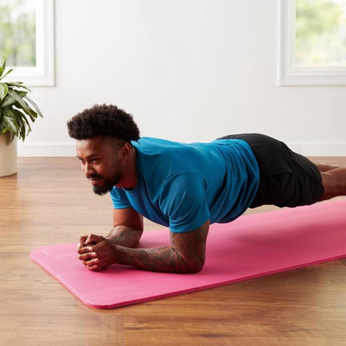 سجادة يوغا (وردي)