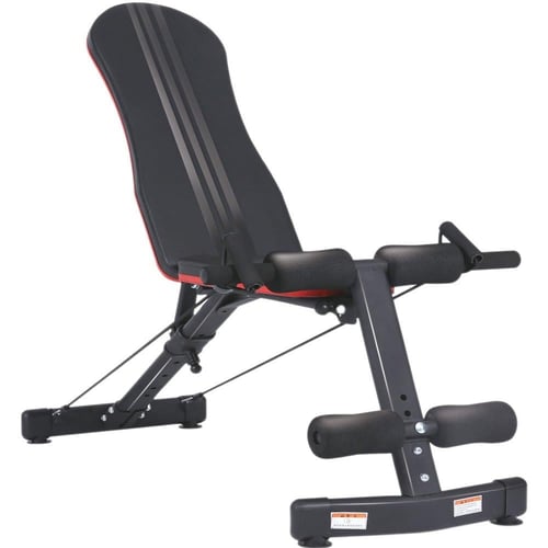 مقعد تمارين بنش رياضي مع حبال مقاومة