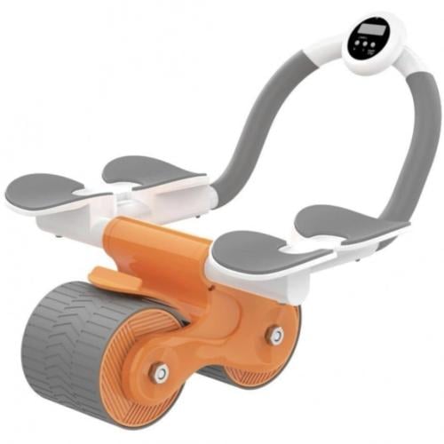 عجلة تمارين البطن مع عداد إلكتروني