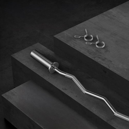 بار اولمبي متعرج 120سم 7كيلو