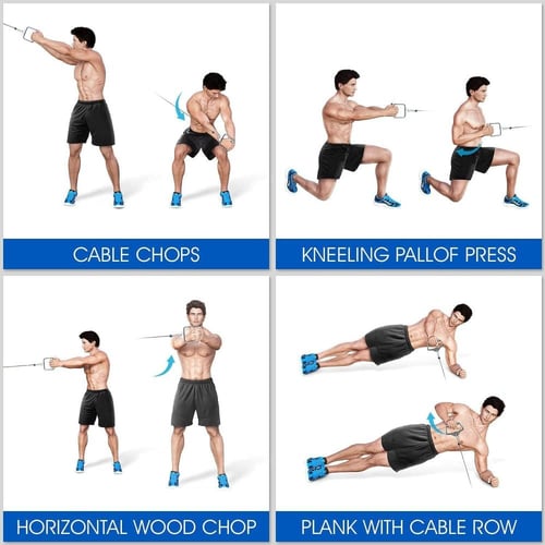 مقبض سحب لـ هوم جيم وآلات الكابلات