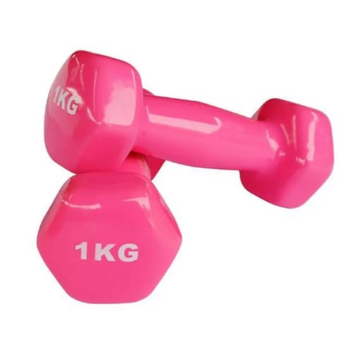 طقم دمبل فينيل 12 قطعة (من 1kg الى 6kg)