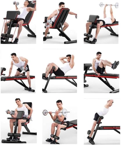 مقعد متعدد الاستخدامات مدمج بحبل مقاومة