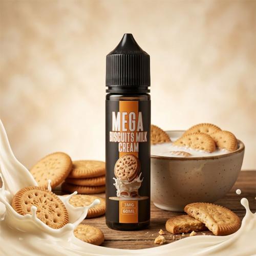 Mega Biscuits Milk Cream 60ml