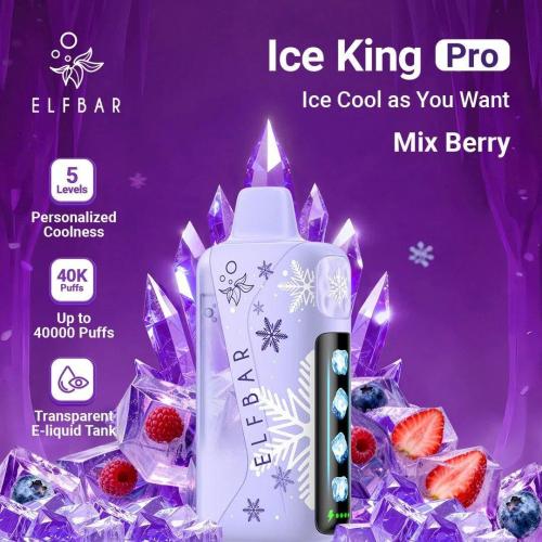 الف بار ايس كينق برو 40000 - Elfbar Ice King Pro 50mg