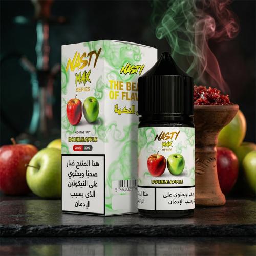 ناستي ماكس تفاحتين سولت - Nasty Max Double Apple S...