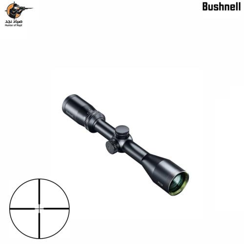 ناظور بندقية بوشنال Bushnell 3-9x40 R3, Black Rifl...