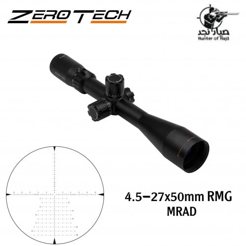 دربيل زيروتك TRACE ADV 4.5-27X50 RMG FFP ZeroTech...