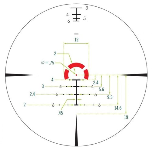 دربيل بندقية فورتكس VORTEX strike eagle 1-8x24 FFP...