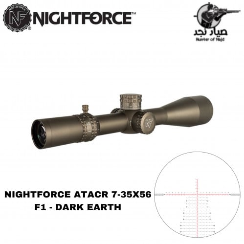دربيل نايت فورس DE ATACR 7-35X56 F1 ZS .1 MR CW D...