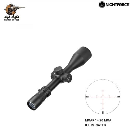 دربيل بندقيه نايت فورس NX6 - 4-24x50mm - Capped W/...