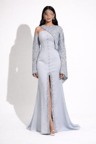 فستان تصميم R BOUTIQUE طلب مسبق
