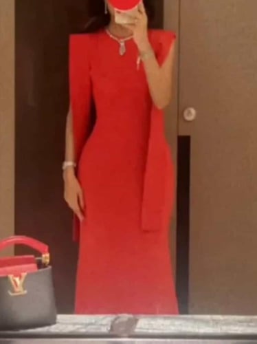 فستان سهره احمر