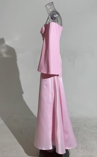 فستان سهرة مستوحى