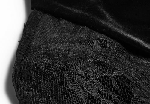 فستان مخمل ميدي