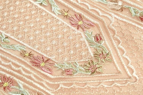 فستان تل طويل