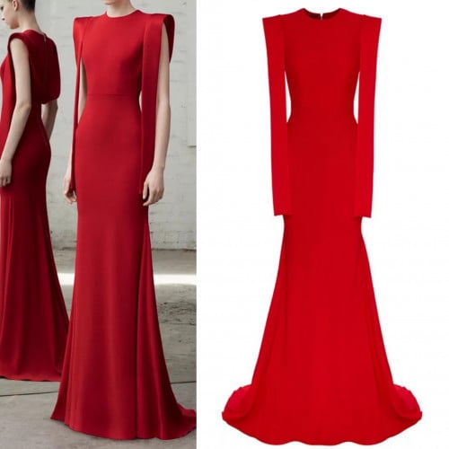 فستان سهره احمر