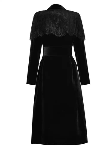 فستان مخمل ميدي