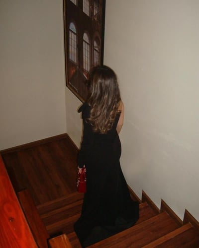 فستان طويل تسليم فوري