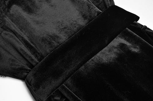 فستان مخمل ميدي