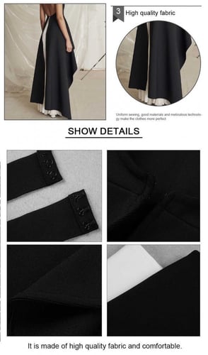 فستان طويل قطعتين