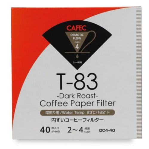 فلاتر كافيك دارك روست CAFEC Dark Roast Paper Filter| V60 02