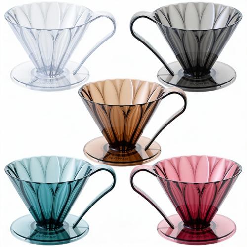 قمع الوردة كافيك تريتان مقاس 4 CAFEC - Tritan Flower Dripper