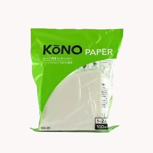 فلاتر V60 كونو الورقية مقاس 01 | 100 حبة Kono Filters