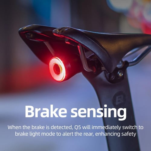 ROCKBROS - إضاءة دراجة خلفية ذكية