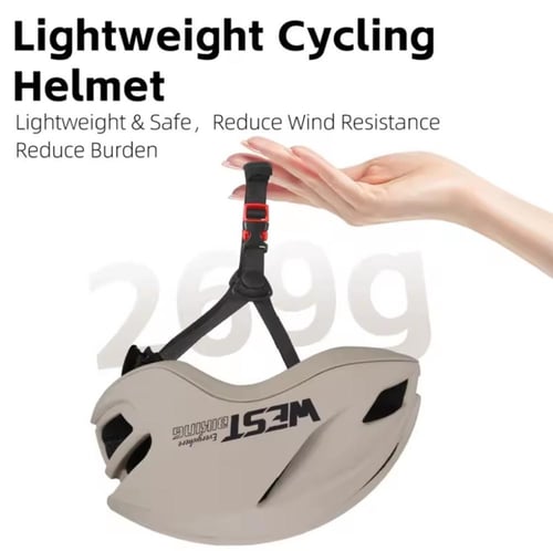 خوذة ركوب الدراجات الهوائية خفيفة الوزن من WEST BI...