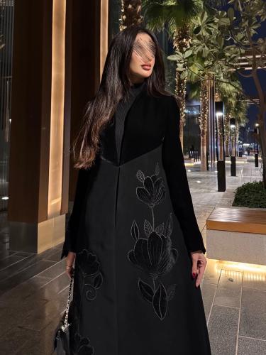 بليزر مخمل اسود(L12)