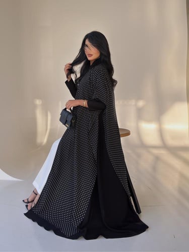 عباية كلوش شيفون