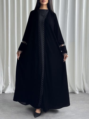 عباية كلوش مخمل(L3)