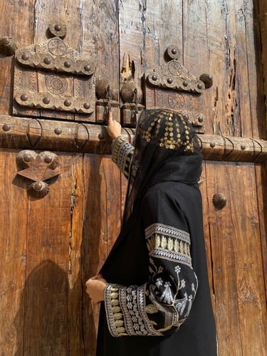 عباية تطريز