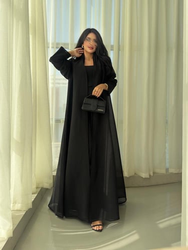 عباية شيفون صيفي