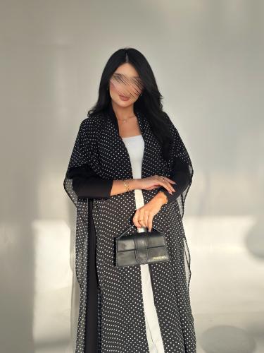 عباية كلوش شيفون