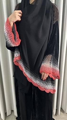 عباية مخمل فرنسي(L8)