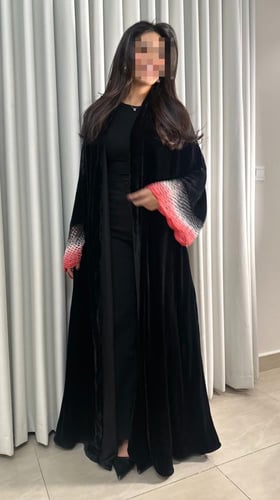 عباية مخمل فرنسي(L8)
