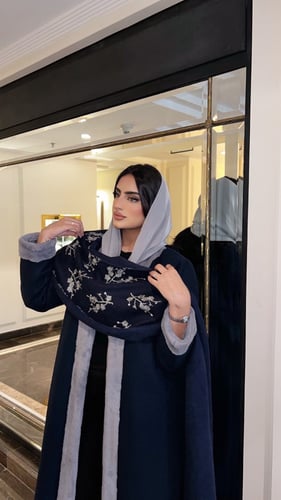 عباية بليزر كحلي