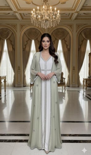 فستان من ٣ قطع