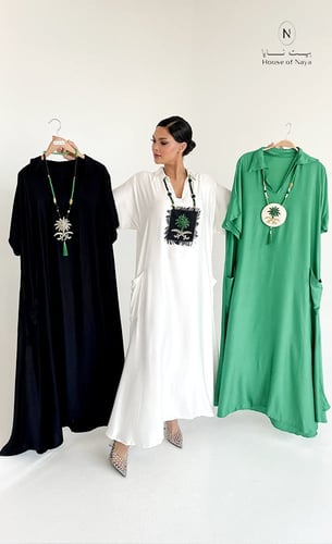 ثوب مريح قطن علي حرير ناعم - بيت نايا