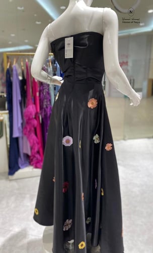 فستان تفته اسود - بيت نايا