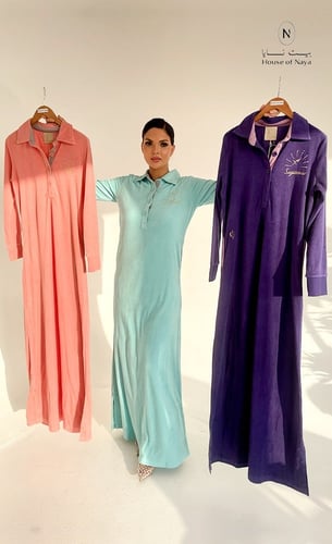 ثوب بولو ستايل منشفه - بيت نايا