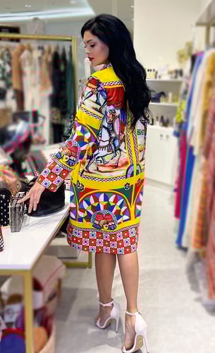 جاكيت ايطالي شمواه بألوان صريحه - بيت نايا