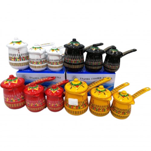 ركوة قهوة بنقشه عسيرية