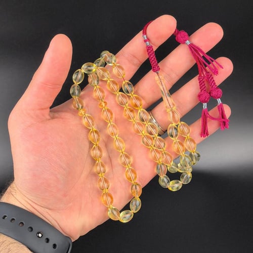 مسباح كهرمان حر شفاف