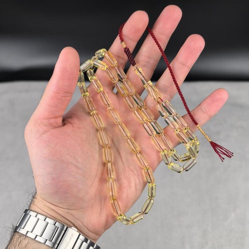 مسباح كهرمان حر شفاف