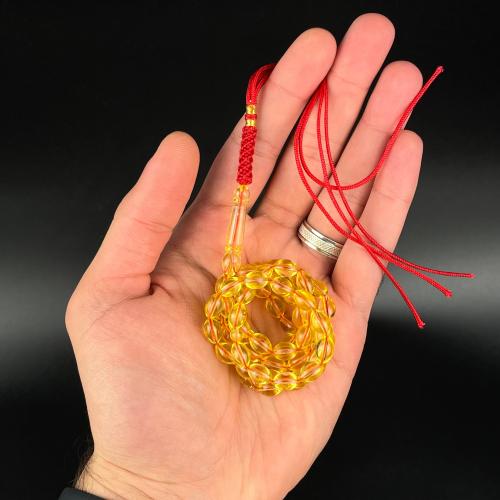 مسباح كهرمان حر شفاف